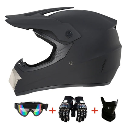 Youth Motorcycle Helmet Children Off Road Capacete Dirt Bike Downhill ATV DH Go-kart Cross DOT Approval Mountain Bike For Kids