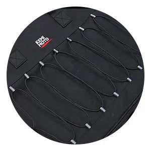 KEMITOUR Tour Pack Organizer Travel-Paks Soft Liner Luggage Bag for Street Glide Electra Glide Road Glide Road King Touring Bags