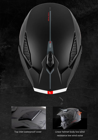 Modular Helmet for Motorcycle Matt / Gloss Mt Original Motocross Helmets Streetfighter Sv Half Open Face Maxvision Tech M-3Xl