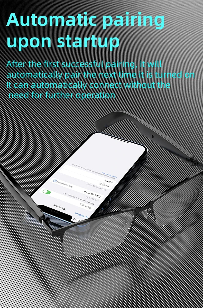 SG-17 Pro 2025 New Bluetooth Smart Glasses Anti-Blue Light Sunglass Music Player Voice Assistant Outdoor Sports Smart Sunglasses