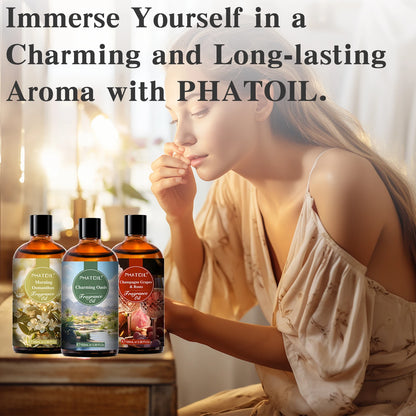 PHATOIL 100ML with Dropper Fragrance Oil For Diffuser Fruit Carnival Almond Vanilla Golden Vintage No.1 Lucifer's Letter Oils