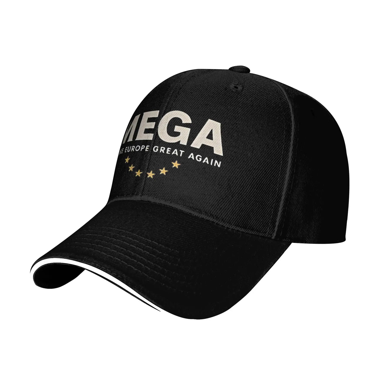 MEGA Make Europe Great Again  Baseball Cap Classic Unisex Men Trucker Hat Dropshipping Custom Logo Hiking Fishing Baseball Caps