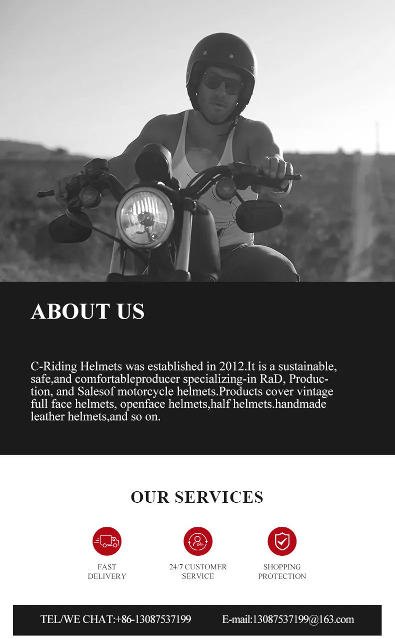 Handmade leather dot certified helmet helmet motorcycle for men for fall and winter seasons capacete de moto masculino