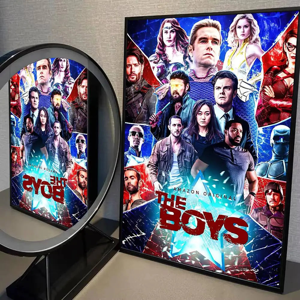 The Boys Poster Print A5 A4 A3 A2 Wall Art Decor For Room Office Gift For Fans
