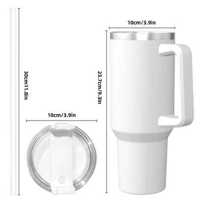 Stainless Steel Tumbler Pikachu Happy Birthday Thermal Mug Insulated Cold Drink Mugs Cup Beach Design Water Bottle