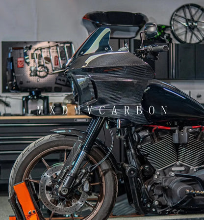 For Harley LowRider S Low Rider ST 2026 2025 2024-2022 Motorcycle 3K Carbon Fiber Fender Tank Cover Side Panel Full Fairing Kits