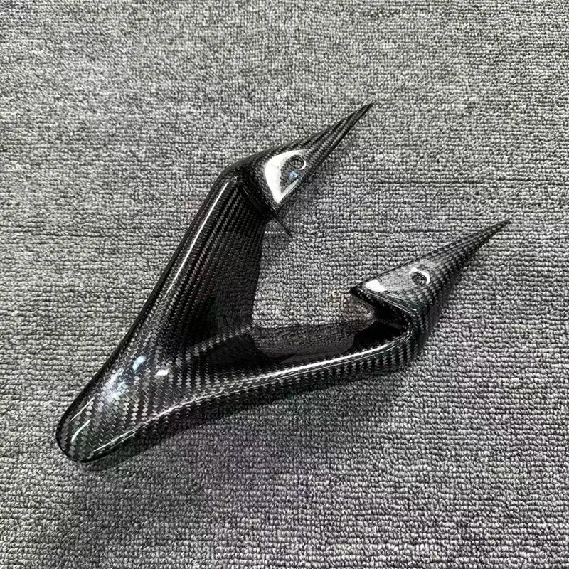 Carbon Fiber For KAWASAKI Ninja ZX4R ZX4RR ZX-4R ZX25R Front Air Wing Bird Beak Inlet Lower Fairing Kit Front Air intake Cover