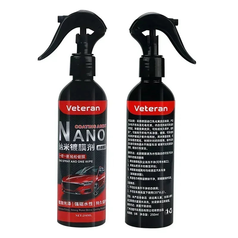 500ML 9H Hardness Car Detailing Ceramic Coating Car Products Ceramic Coating Nano Glass Plated Crystal Car Polish