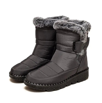 Snow Women's Boots Platform Women Booties Waterproof Shoes Women 2025 Trend Ankle Boots Soft Botas Mujer Women's Winter Boots