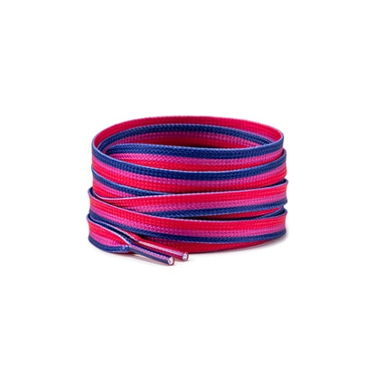 No6Transgender 100/120/150cm Shoe Lace Flat Printed Shoelace Colorful Rainbow Laces Gay Pride Liberty Shoelaces Shoe Accessories