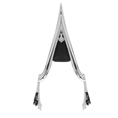 Motorcycle Rear Passenger Sissy Bar Backrest with Cushion Pad Detachable For Harley Sportster XL 1200 883 72 48 Iron 2004-2022
