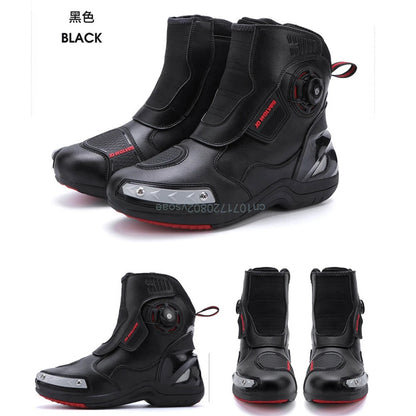 Motorcycle Boots Racing Off-road Shoes Breathable Non-slip High-top Motorcycle Professional Waterproof Mountain Bike Boots