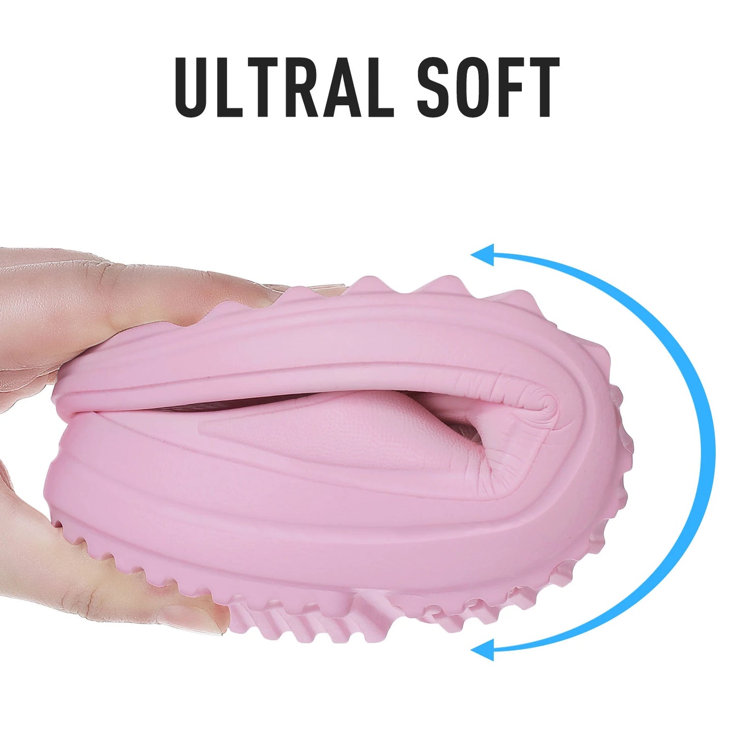 Kidmi Women Flat Sandals Women Slippers Outdoor Non-slip House Slippers Unisex Beach Slides Orthopedic Breath Soft Slippers