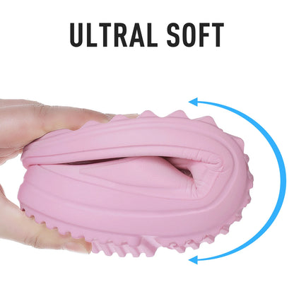 Kidmi Women Flat Sandals Women Slippers Outdoor Non-slip House Slippers Unisex Beach Slides Orthopedic Breath Soft Slippers