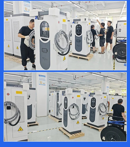 Customized DC Fast EV Charging Station Split-type Charger Power Stack Charge Post Station Dc Fast Electric Car Charger Pile