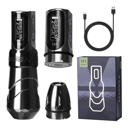 MAX Wireless Tattoo Machine Cartridge Pen 2400mAh Large Capacity Battery Coreless Motor Pen Machine For Tattoo Artists