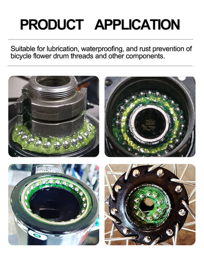 Bicycle High Quality Lubricating Oil For Shimano Green Effect Bearing Grease Hub Lubricants Lipid Elements 50g
