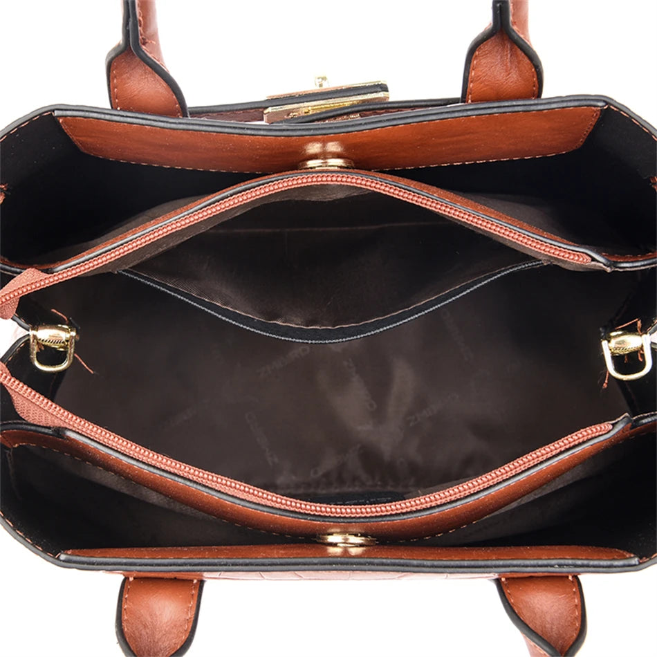 2025 High Quality Soft Leather Shoulder Crossbody Bags for Women Luxury Soft Leather Handbags Designer  Shoulder Bag for Women