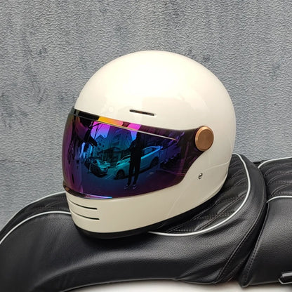 ORZ-806 Motorcycle helmet retro cruise motorcycle full helmet personalized lens ABS material