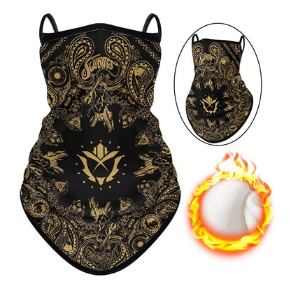 Motorcycle Warm Scarf Thick Ski Mask Windproof Polar Fleece Winter Riding Cold-proof Face Towel Unisex Outdoor Hiking Neck Cover