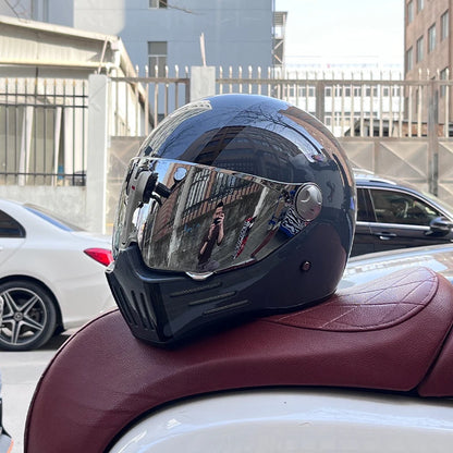 ORZ-728 Full Face casco moto Helmet Vintage Chopper Retro Helmet capacete de motocicleta modular helmet DOT