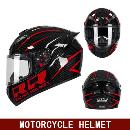 Motorcycle Helmet and Safety Scooter Motorcycle Modular Capacitor Helmet Engine Full Face Integral Motorcycle Full Helmet