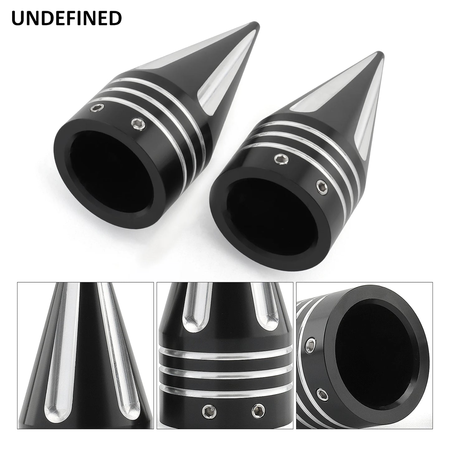 Motorcycle CNC Front Axle Nut Cover Cap Aluminum Black For Harley Sportster XL XG Touring FLHT FLHR FLTRX Dyna VRSC Softail
