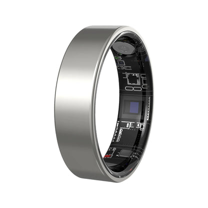 Smart Ring with Charging Case for Men Women, Health and Sleep Monitor, IP68 5ATM Waterproof, Multi-sport Mode
