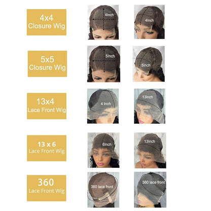44 46 Inch Lace Front Wig Brazilian 360 13x4 Lace Frontal Wig For Black Women 13x6 Hd Straight Lace Front Human Hair Wigs