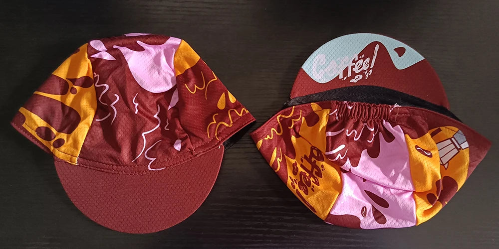 Cycling Caps for Men and Women, Black Series, Quick Dry, Breathable, Absorb Sweat, Sports, Bicycle Hat, 9 Styles
