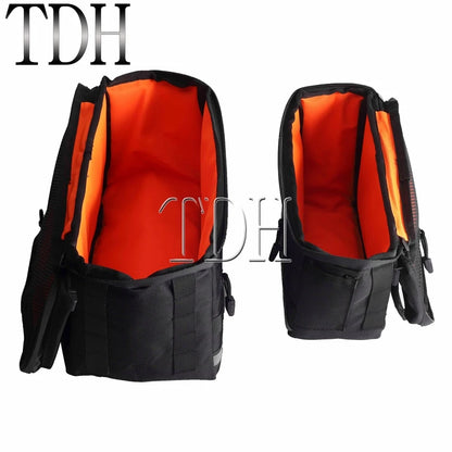 Motorcycle Saddlebag Side Tool Luggage Bag For Harley Dyna Softail Sportster XL Street Bob Low Rider FXD FXBB Travel Saddle Bags