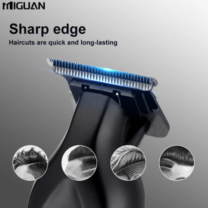 Electric hair clipper, professional hair cutting tool, with 4 limit combs, USB charging, men's hair cutting tool