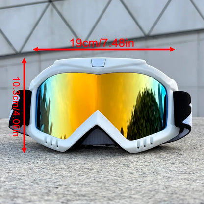 100 Motorcycle Goggles For Men Motocross Sunglasses Safety Protective MX ATV Ski Helmet Goggles vintage Driving Glasses