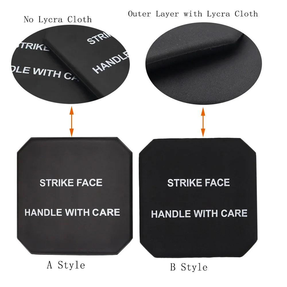 VULPO Tactical Vest EVA Side Plates Pad Dummy Plate 6x6“ Airsoft Strike Face Body Armor Protect Side Plate Hunting Vest Plate Ca
