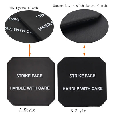 VULPO Tactical Vest EVA Side Plates Pad Dummy Plate 6x6“ Airsoft Strike Face Body Armor Protect Side Plate Hunting Vest Plate Ca