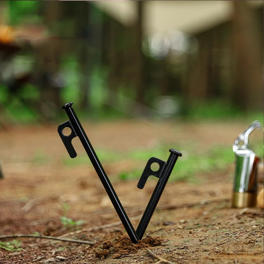 Camping Hiking Tent Accessories Camping Tent Accessories Kit with Reflective Camping Rope for Camping Hiking Garden Ground