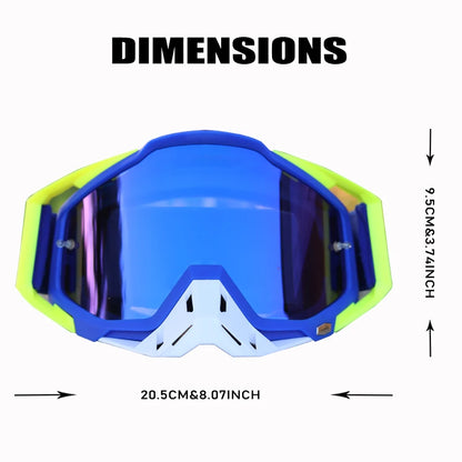 Motorcycle Glasses Dirt Bike MX Goggles Anti-Fog HD Lens Motocross Enduro Sunglasses Windproof Ski Goggles Factory Wholesale