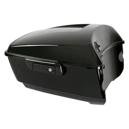 Black King Trunk W/ Black Latch Fit For Harley  Electra Road Street Glide Road King 2014-2025 2018 2021 Motorcycle