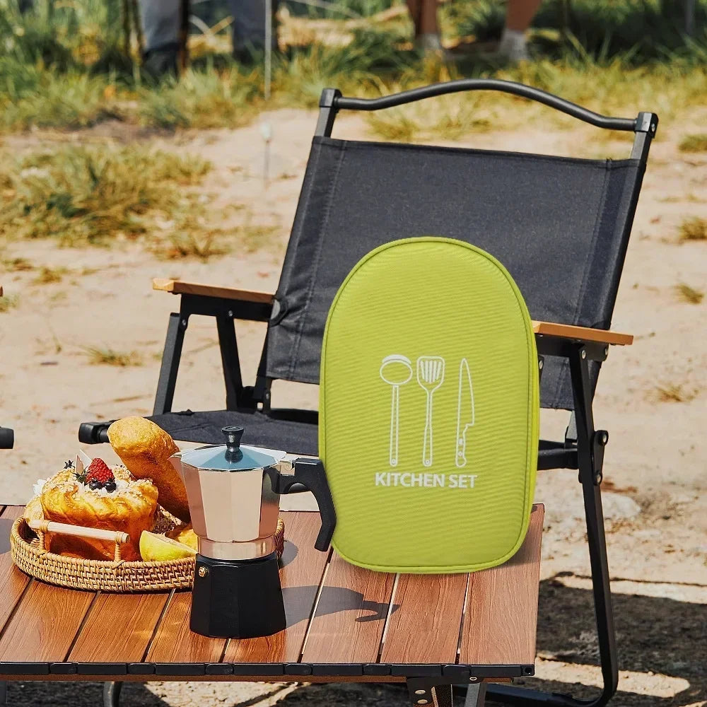 NEW Portable Outdoor Camping Cooking Utensils Storage Bag Picnic Supplies Wilderness Survival Gear Durable Home Goods Ice Bucket