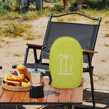 NEW Portable Outdoor Camping Cooking Utensils Storage Bag Picnic Supplies Wilderness Survival Gear Durable Home Goods Ice Bucket