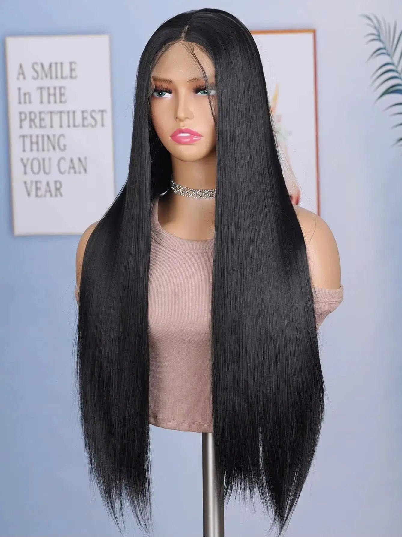 300% 13x6 HD Lace Frontal Wig 100% Raw Human Hair Straight Lace Front Wig 30 36 Inch 5x5 HD Lace Glueless Wig No Glue Human Hair