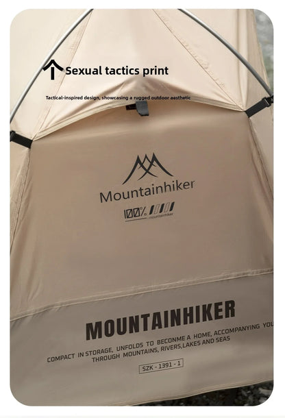 MOUNTAINHIKER 2026 Camp Bed Tent Single Outdoor Waterproof Multi-purpose Leisure Rainproof Camping Tent for Hiking And Travel