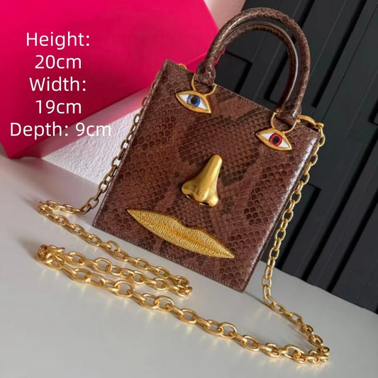 New Heavy industry premium enamel Heavy Industry Devil's Eye bracelet bag