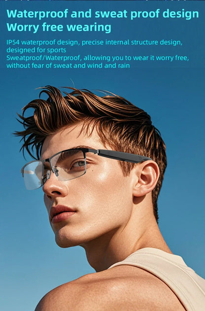 SG-17 Pro 2025 New Bluetooth Smart Glasses Anti-Blue Light Sunglass Music Player Voice Assistant Outdoor Sports Smart Sunglasses