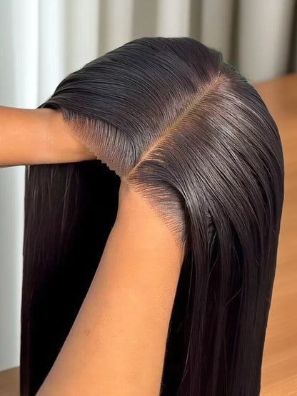 18-42 Inch Straight Human Hair Wigs 13x4 13x6 HD Lace Frontal Wigs For Women Glueless Bone Straight Lace Front Human Hair Wigs