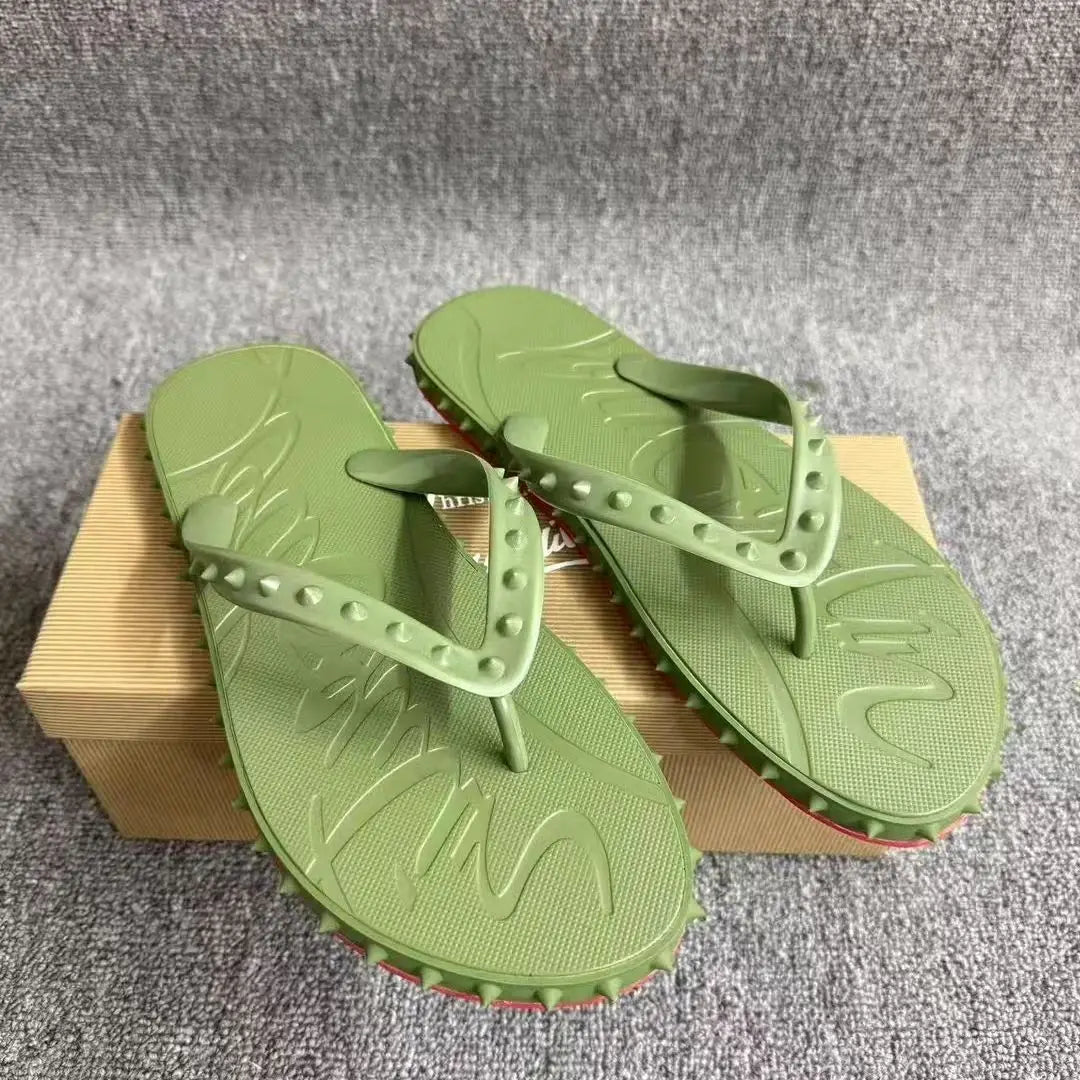 2025 Summer New Men's and Women's Fashionable Flip Flops, Casual Lightweight and Non Slip Slippers
