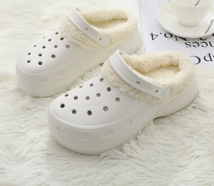 Cotton Fashion Clogs Slippers Women Hole Garden Shoes Water Shoes For Men Beach Sandals Soft Eva Bathroom Slides House Slides
