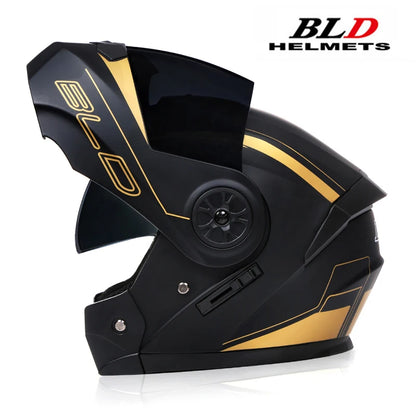 DOT Approved Personalised Flip Up Motorcycle Helmet For Men Women Safety Downhill Motocross Racing Modular Full Face Casco Moto