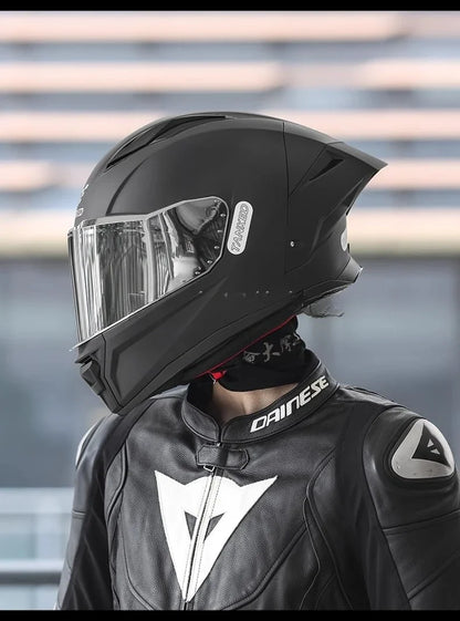 TANKED Motorcycle Helmet DOT ECE2206 Helmets Street Racing Capacete Pink Visor Double D Buckle Women Casco Moto S M  LCascos