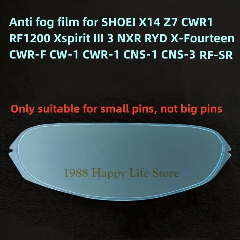 Helmet Visor for SHOEI X14 X-14 Z7 Z-7 CWR-1 CWR1 NXR RF-1200 RF1200 X-Spirit3 X-Spirit III X-Fourteen RYD CWR-F RF-SR Shield